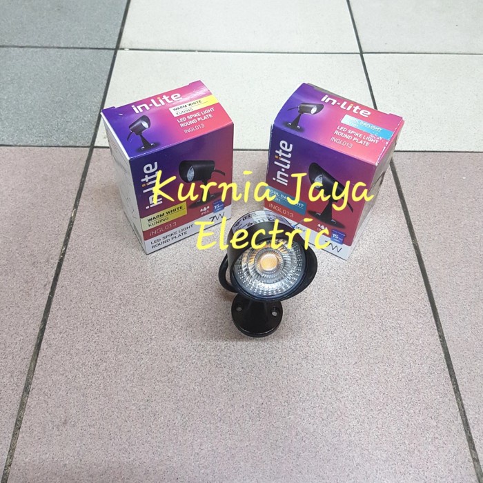 NEW INLITE Lampu Taman Plafon LED COB 7W INGL013 Putih / Kuning - WarmWhite