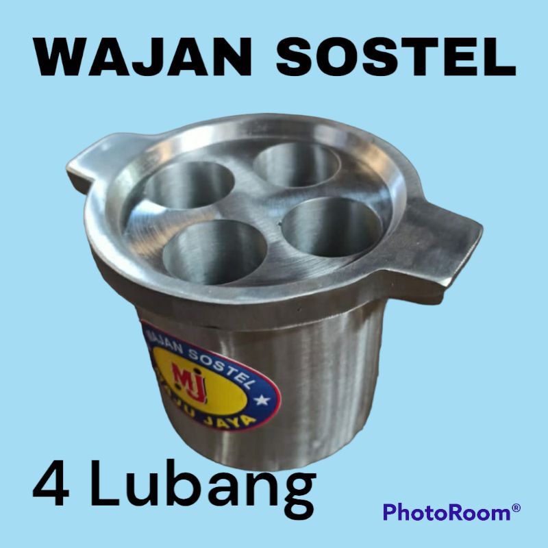 WAJAN SOSTEL 4 LUBANG / CETAKAN SOSTEL / WAJAN ANTI KARAT