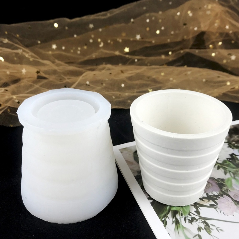 Siy Cetakan Resin Bahan Silikon Untuk Tempat Penyimpanan Kuas Makeup