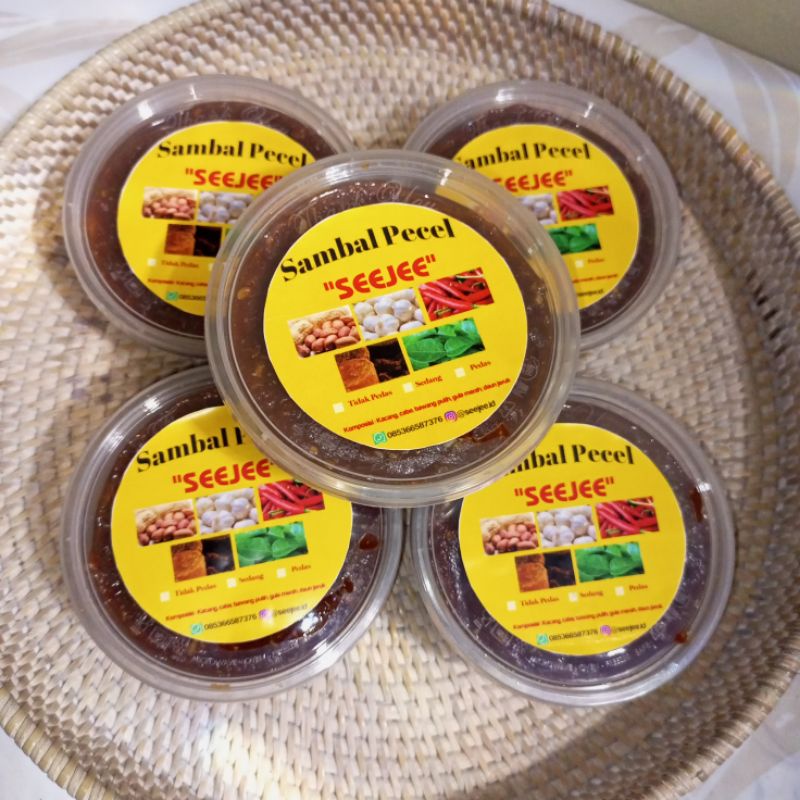 

Sambal Pecel Sangrai Tanpa Pengawet/200gr