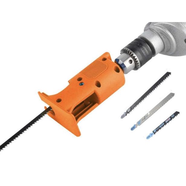 IKURA JAD201 Adaptor JIGSAW ke Mesin Bor Gergaji Kayu reciprocating