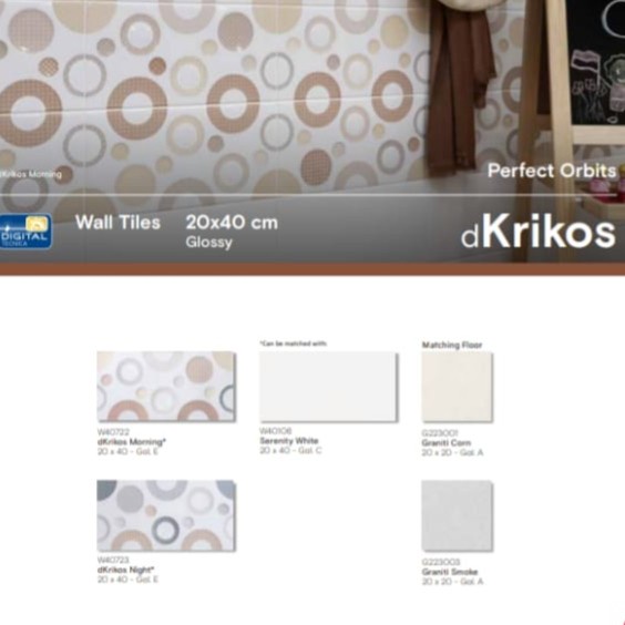 ROMAN KERAMIK dKrikos 20X40