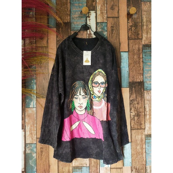 NEW PRODUCT sweater acid wash premium