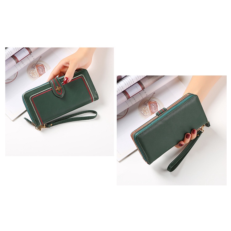 AND / COD / Dompet Panjang Wanita Import Dompet Cewek Fashion Korean Style Dompet Anak Perempuan Murah D67