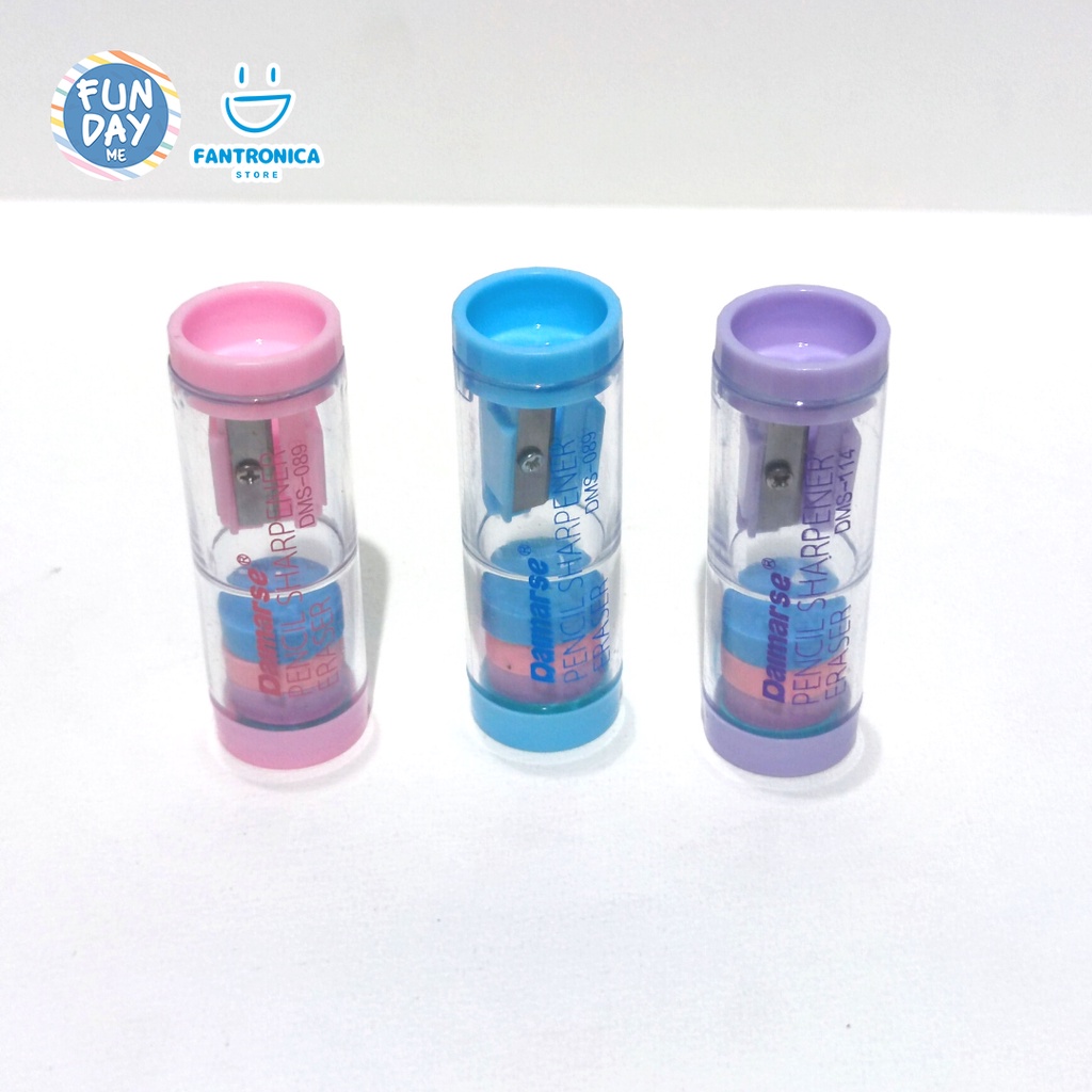 

Serutan tabung dan penghapus lingkaran tablet Eraser and Sharpener