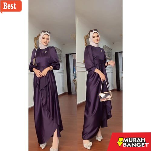 model dress terbaru 2022 YEZI DRESS KONDANGAN - GAUN MUSLIMAH MEWAH - GAUN PESTA MUSLIMAH - GAUN MUS