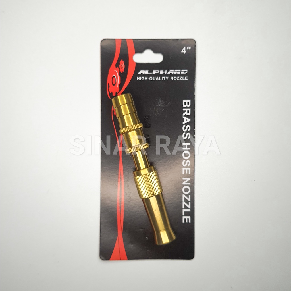 Nozzle Sprayer Semprotan Cuci Motor / Semprotan Air Lurus Kuningan