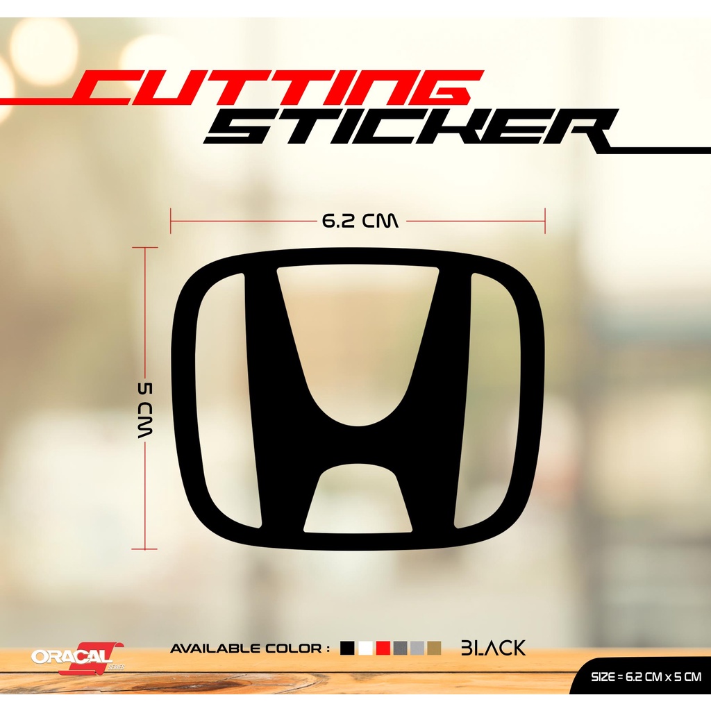 Stiker Cutting Logo Honda | Cutting Stiker Honda Logo | Stiker Logo Honda