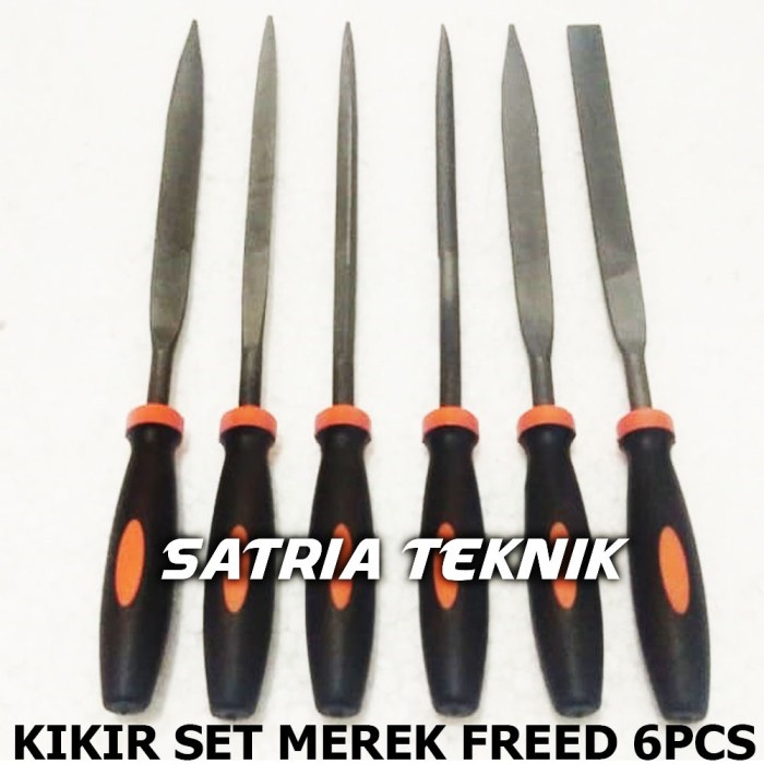[BISA COD] Freed Alat Kikir Emas Besi 1 Set 6 Pcs Diamond Intan / Set Alat Kikir / Perlengkapan Ruma