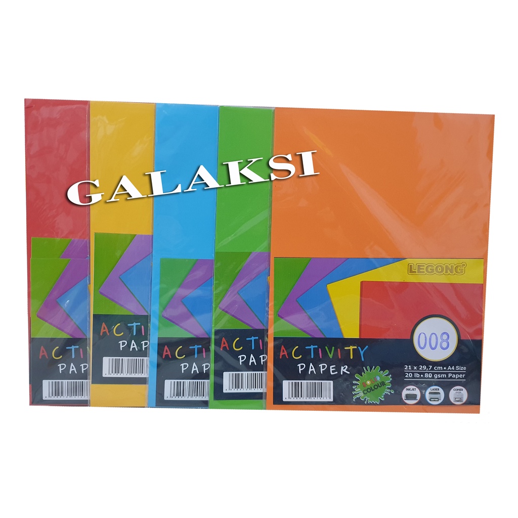 

[PAK/20 LBR] KERTAS ORIGAMI ACTIVITY PAPER A4