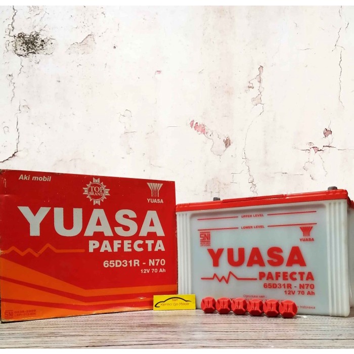 AKI YUASA PAFECTA N70 BASAH ACCU L300 DIESEL KIJANG DIESEL