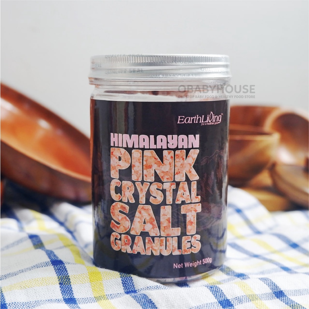 Earth Living Himalayan Pink Salt Granules 500gr