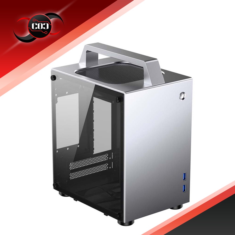 JONSBO CASE T8 Plus Silver Mini ITX