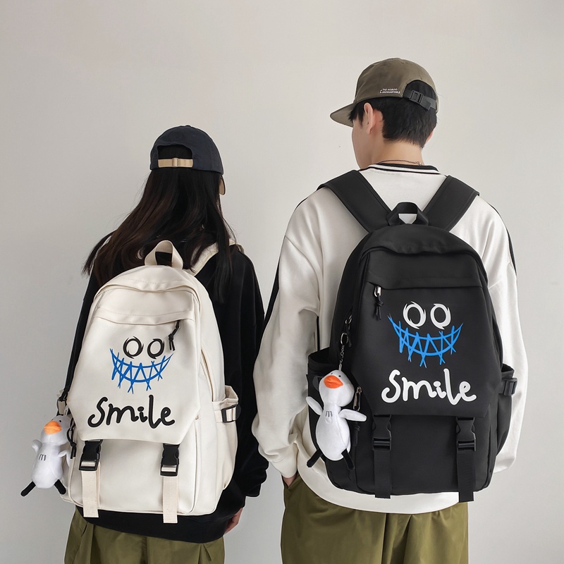 Mainland Tas Ransel Daily Backpack Smile Tas Punggung Unisex Outdoor TR608