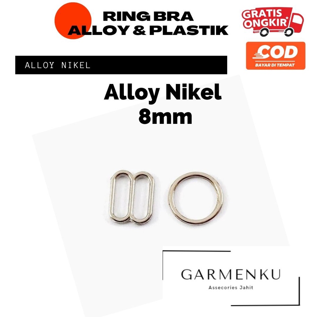 Buckle  adjuster belt / Ring Pengait Bra