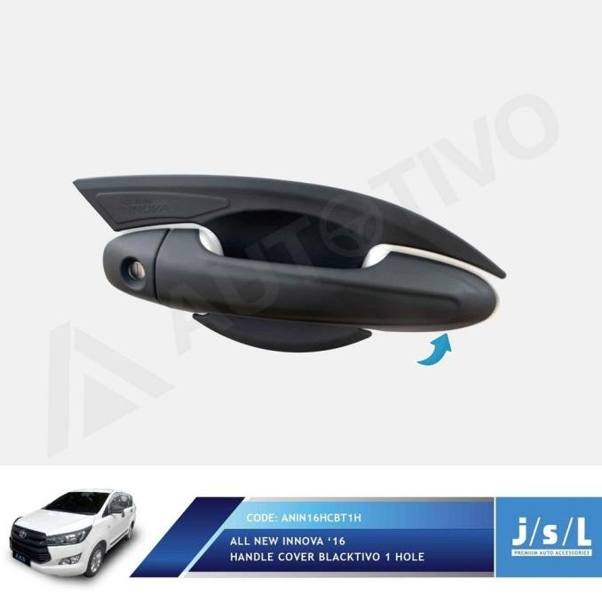JSL Handle Cover Innova Reborn Blacktivo Hitam Doff