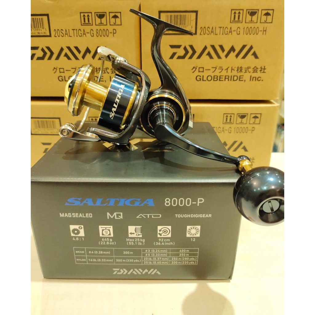 Reel Daiwa Saltiga 8000P, 8000H, 10000H | Spinning