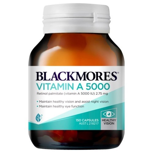 Jual Blackmores Vitamin A Iu Black Mores More Blackmore Vit Iu Capsules Kapsul