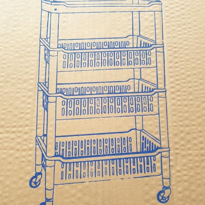 Rak Salon/Rak Susun 4 /Rak Serbaguna