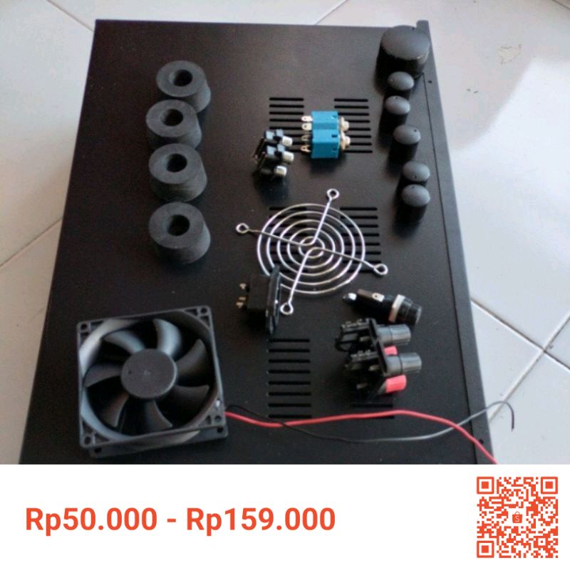 bok power ampli HR2030 / xr 0211 lb usb dan perlengkapan