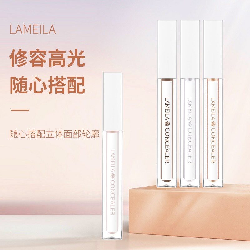 LAMEILA 1052  Hydrating Concealer Foundation Isolasi Cream CJR