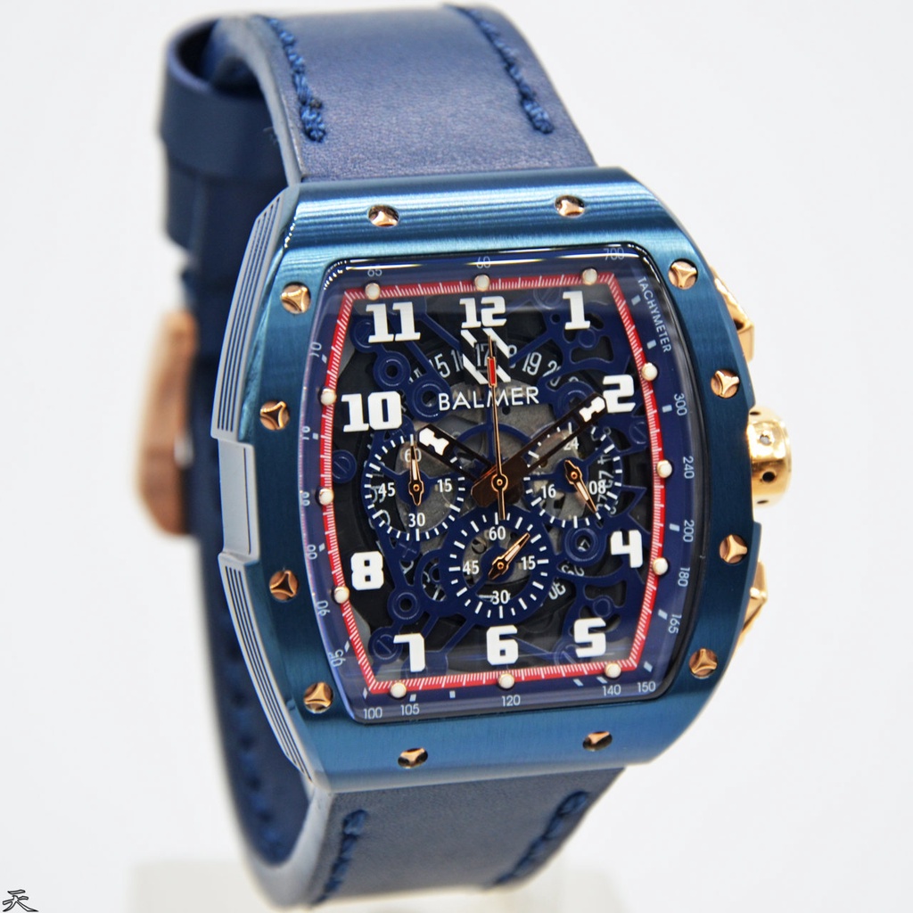 Jam Tangan Pria ORIGINAL Balmer B.8120MBLUR