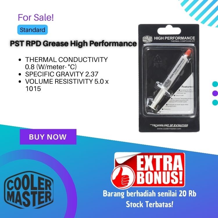 Thermal Paste Cooler Master Pasta Grease RPD High Performance