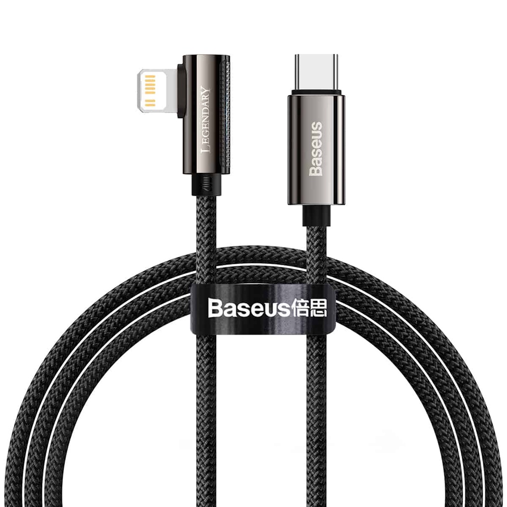 Baseus Legend Series Elbow Kabel Fast Charger PD 20w USB-C Lightning