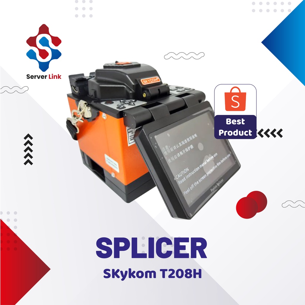 Splicer Skycom T208H Garuda Splicer SKYCOM t208h Optical Fusion Splicing Machine