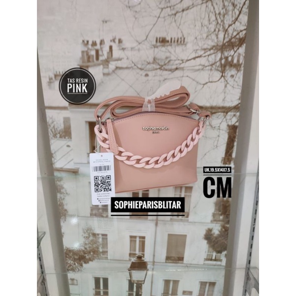Tas Resin Pink Sophie Paris