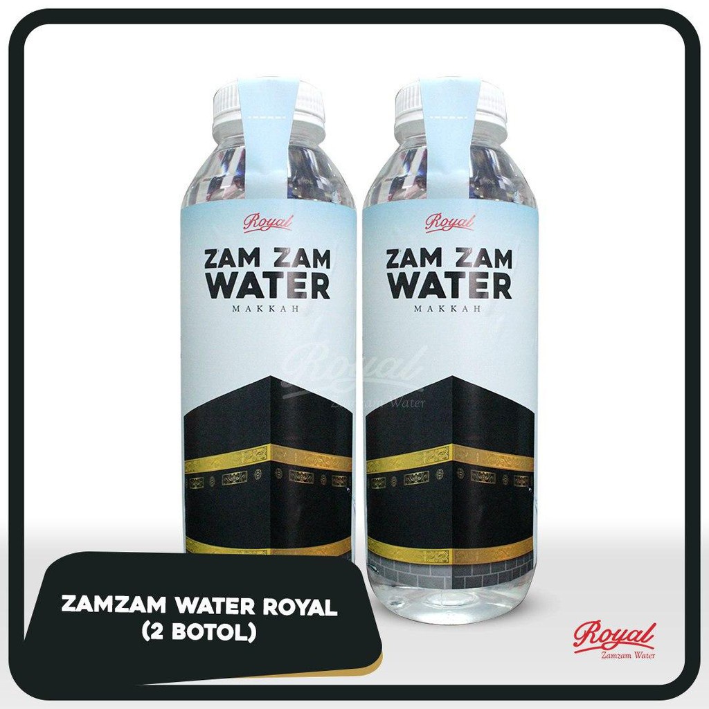 

Paket 2 botol Air Zam-Zam Royal 500ml (500ml + 500ml)