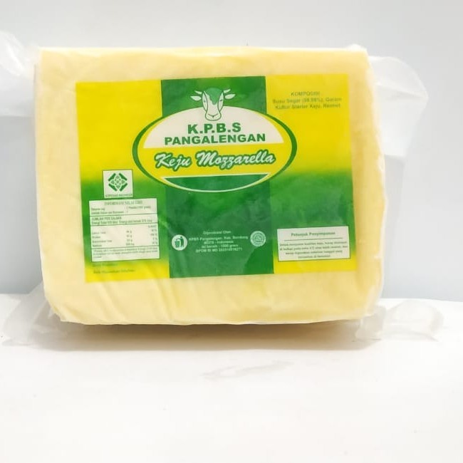 

T0P KEJU MOZARELLA KPBS PANGALENGAN 1KG NICE