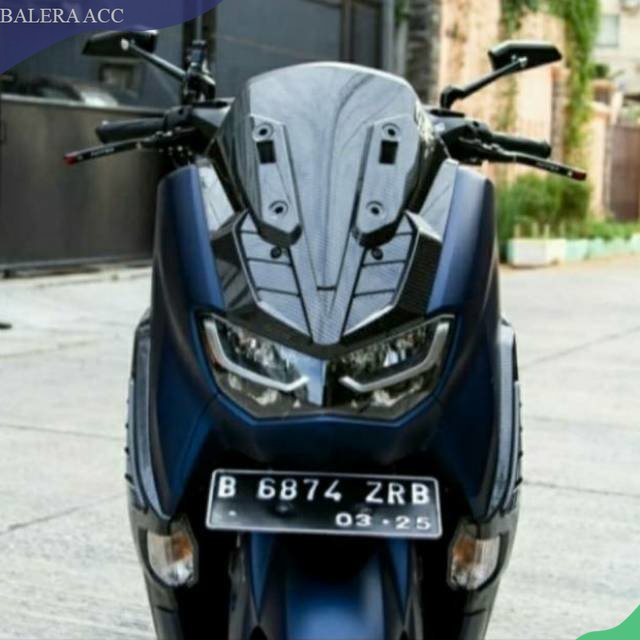 Cover tutup dasi depan new nmax 2020 Carbon