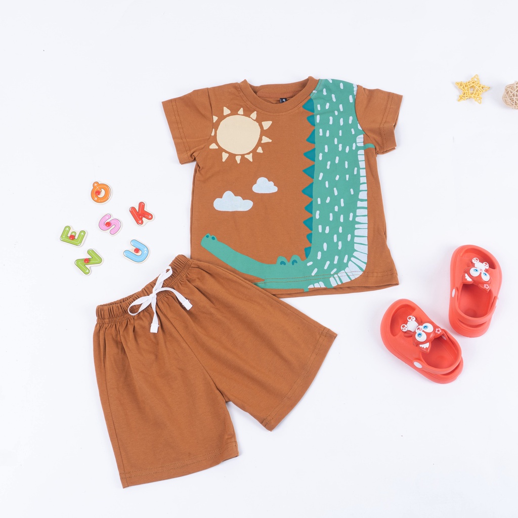 ZASKIYA - SETELAN ANAK FOREST SERIES / SET ANAK LAKI LAKI FOREST 1-4 THN