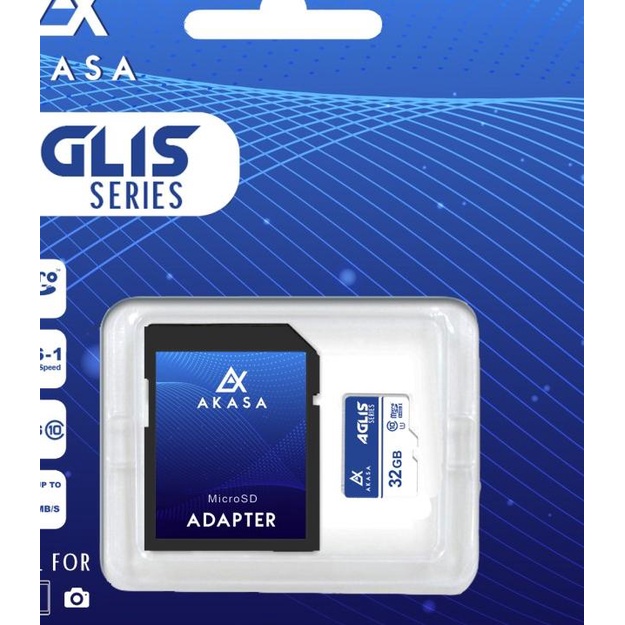 Akasa Micro SD 32 GB Aglis Series Class 10 Memory Card