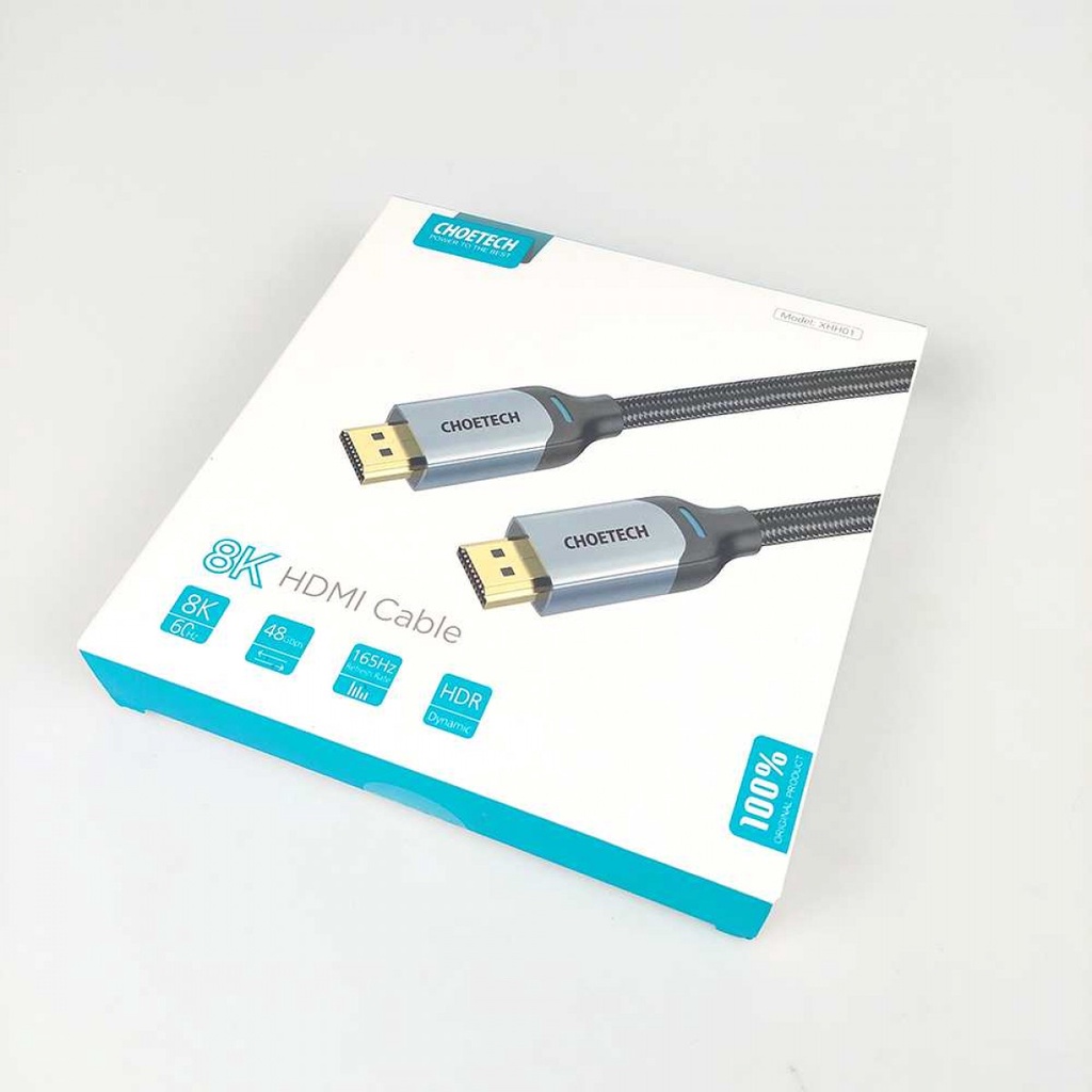 Kabel HDMI ke HDMI 2.1 Gold Plated Resolusi HDR 8K 60Hz 200CM