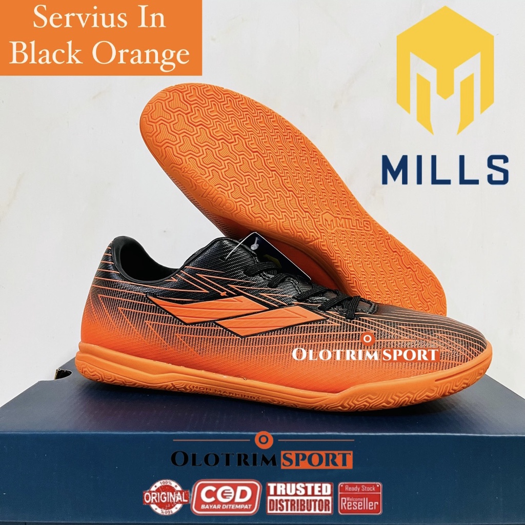 Sepatu Futsal Mills Servius In Original