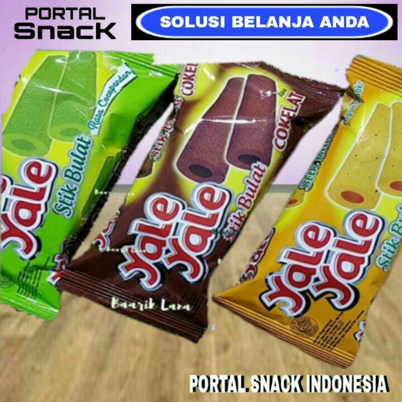 

YALE YALE snack stik bulat renceng 10 x 8gr