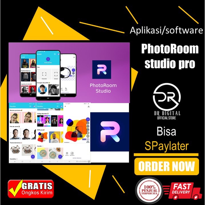 Jual PhotoRoom PRO Unlocked Aplikasi Edit Foto Profesional Android