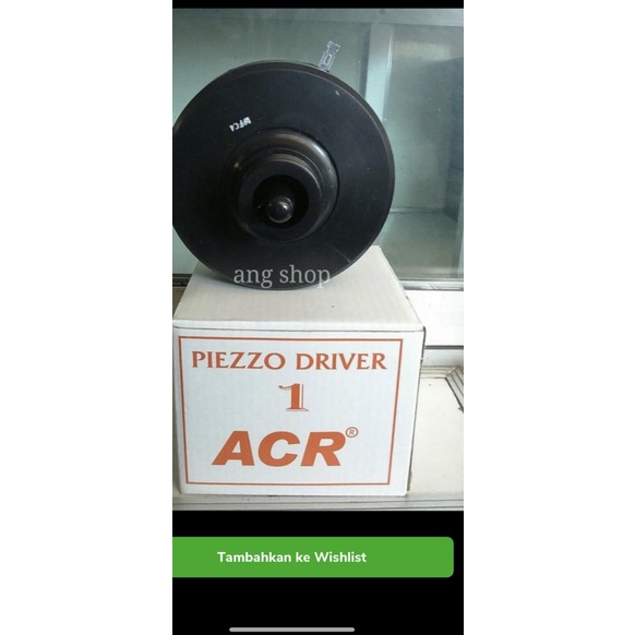 Driver Tweeter 300W ACR Piezo Driver 1 Driver Horn Tweeter