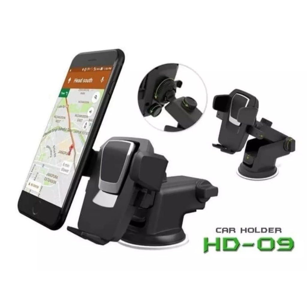 Phone Holder-Holder mobil HD 09-Car Holder Penyangga HP Handphone
