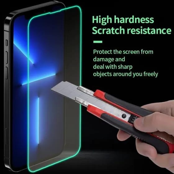 TEMPERED GLASS LUMINOUS GLOW IN THE DARK  - VIVO V5S-V7-V7+-V9-V9 YOUTH-X21-X21 UD-X21I-X23-X50-X50 5G-X50 LITE-X50 PRO-X50 PRO+-X50E-X60S-X60T-X60T PRO+-X70-X80 LITE