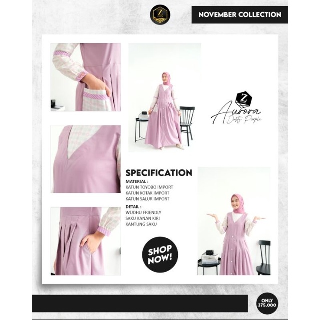 AURORA DRESS BY ZALIFA