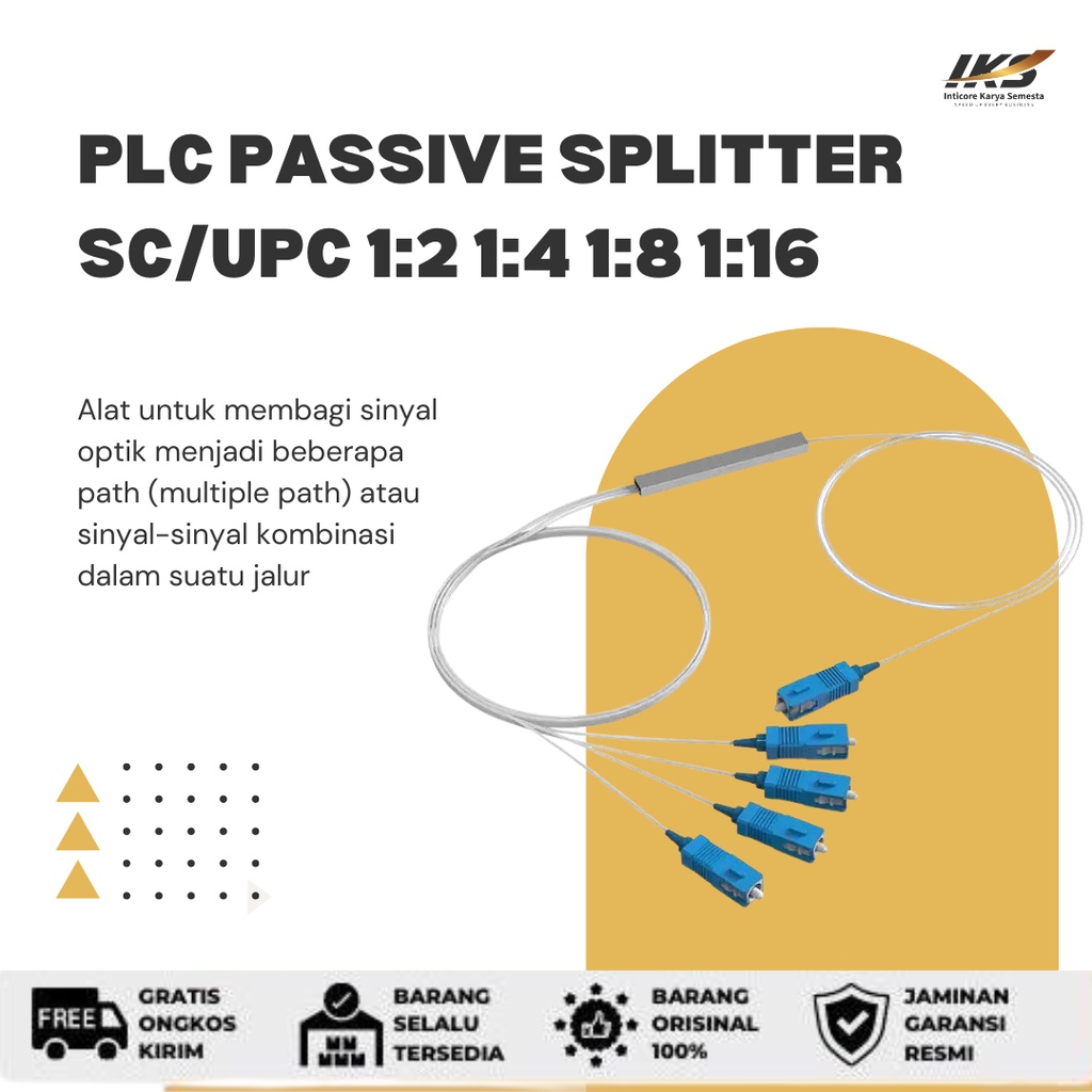 PLC Passive Splitter SC UPC