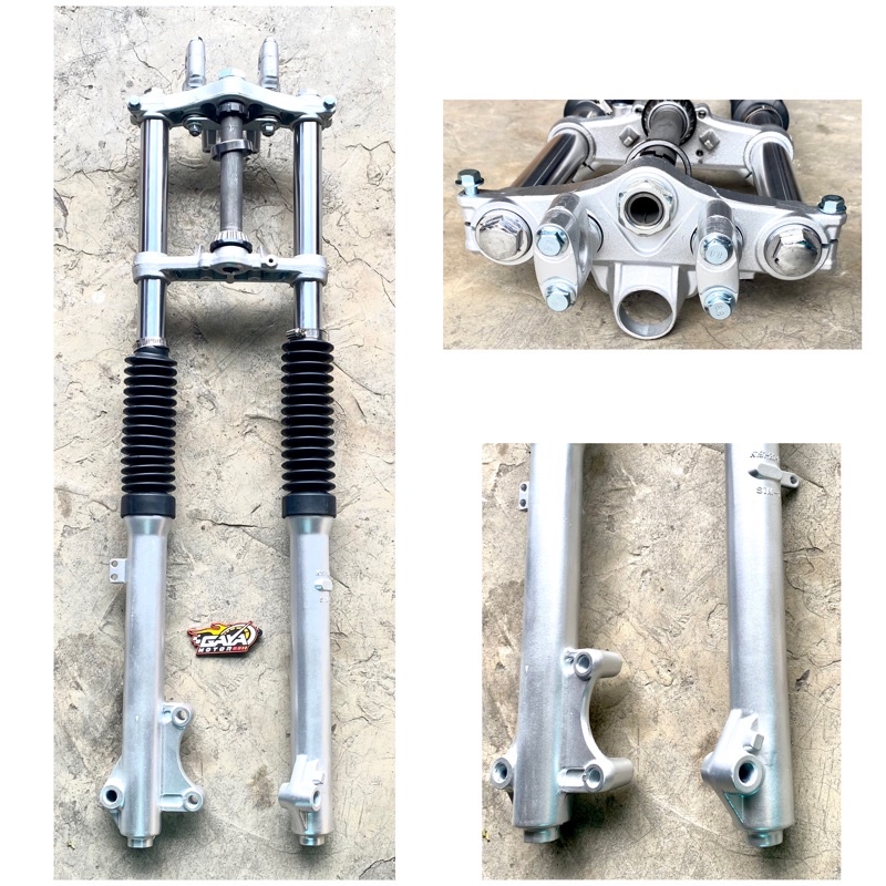 Shock depan klx / upsidedown USD tele L S teleskopik cross Kojima / not Fastbike / not Freeday KLX 1