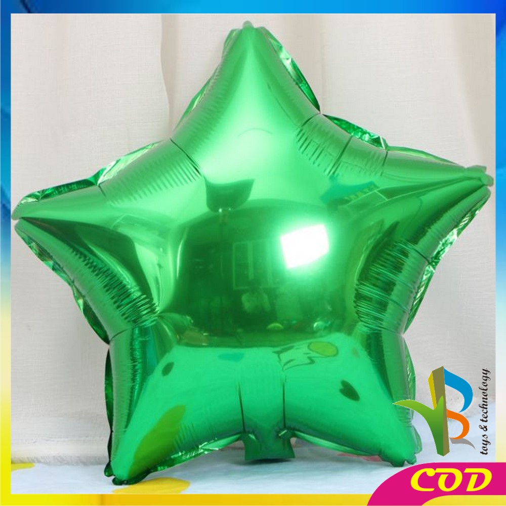 RB-C390 Balon Foil Bintang Perlengkapan Dekorasi Ulang Tahun / Balon Foil Bintang Star Ballon Foil Pesta Murah