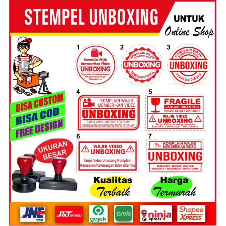 

Stempel Unboxing Murah Berkualitas