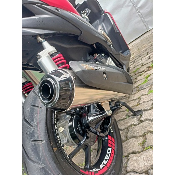 Knalpot Krace untuk Yamaha Aerox New Connected (Bekas)