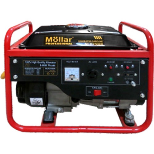 Genset Power Generator 1400Watt MLR2500R 4Tak MOLLAR/ Generator Gasoline 1400 W MLR 2500R 4T MOLLAR