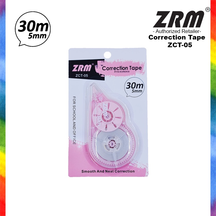 

ZRM Correction Tape 30m / Tip ex pita 30m ZCT-05